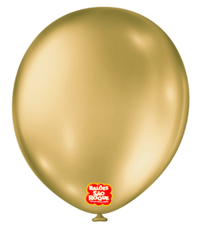 Imagem de BALÃO 16" METALLIC BALLOON OURO C/10 UNIDADES - 01 UNIDADE